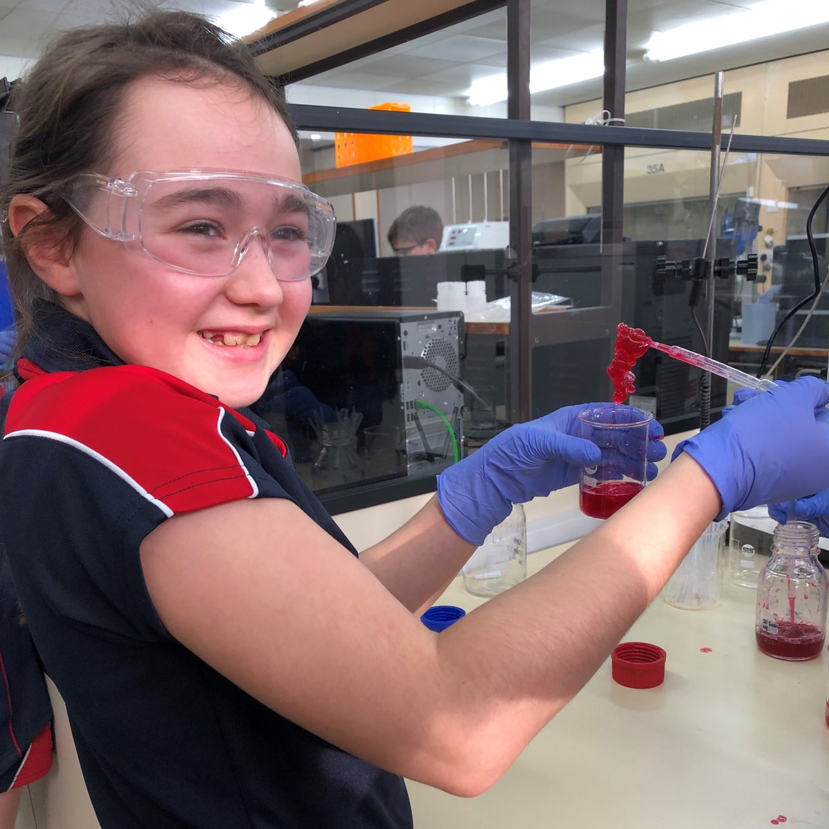YarmSchool's tweet image. Year 6 pupils enjoyed a visit to Micropore Technologies recently. They used powerful microscopes to look at water and oil, and experimented with coloured liquids to make large bubbles.

What a memorable experience!

@MicroporeTech #industryvisit #realworldscience #itstartshere