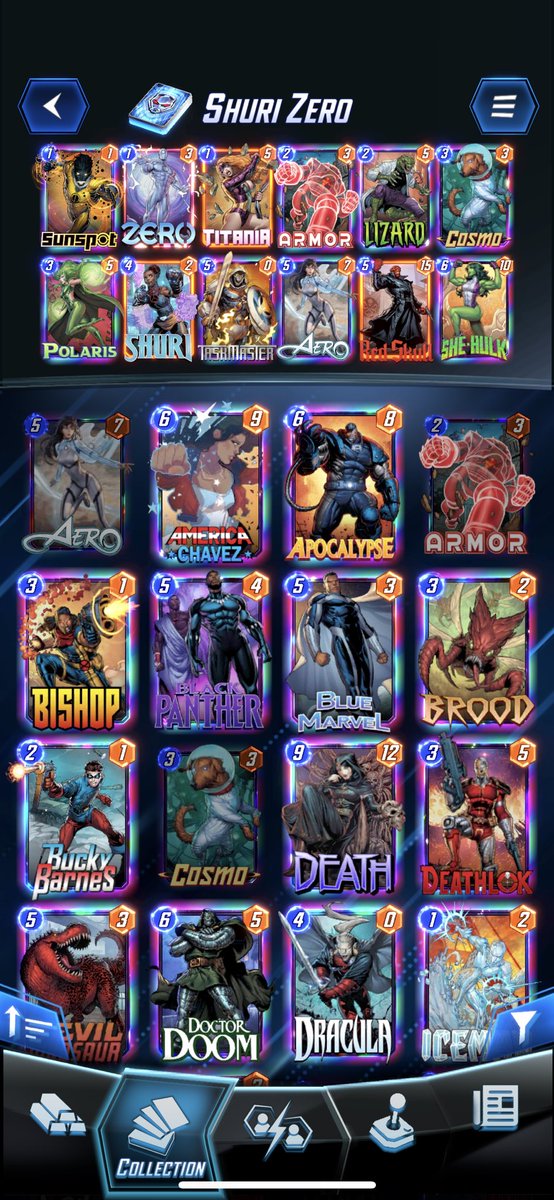 #MarvelSnap Hit infinite for the first time. RNG throw me a Shuri when i was wrestling 90’s. Does anyone know how many % of people hit infinite?