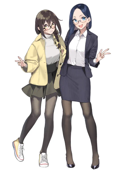 ダテちゃんと柿田さんの冬～春服 