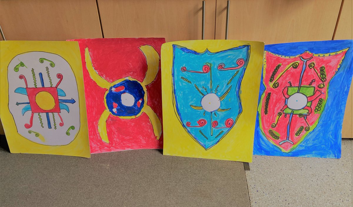 wooltonprimary's tweet image. Yesterday 4B designed some fantastic Roman shields! #WPSCreativity 👍