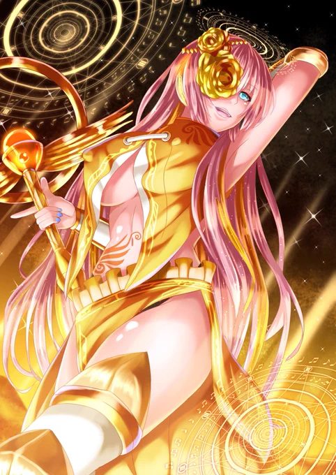 2016年作「VENUS LUKA」ルカさん15周年まであと333日!#15周年まで過去絵365日巡音ルカ #巡音ルカ 
