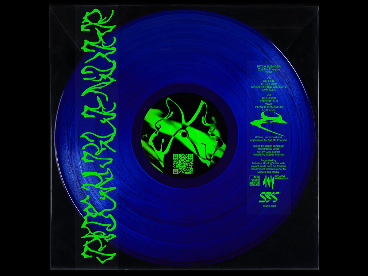 𝔓𝔦𝔱𝔠𝔥 𝔅𝔩𝔢𝔫𝔡𝔢𝔯 by Zoë Mc Pherson is out now!
Anyone that's caught one of Mc Pherson's energetic live performances will have an idea of what "Pitch Blender" is made of. 

Buy/stream 𝔓𝔦𝔱𝔠𝔥 𝔅𝔩𝔢𝔫𝔡𝔢𝔯.
sfx.fanlink.to/pitchblender