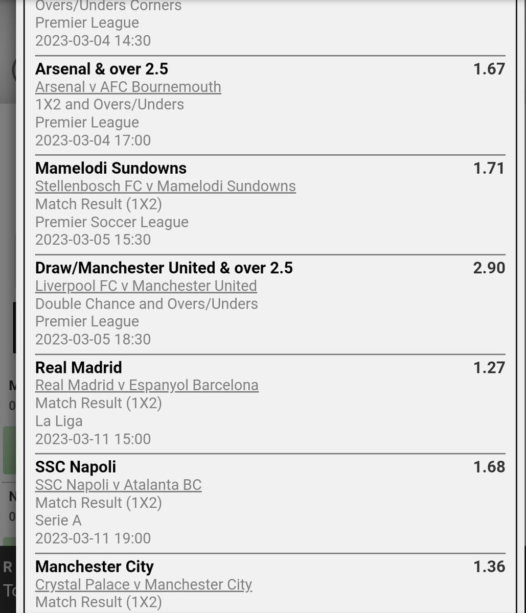 sicelo08751457's tweet photo. I just placed a bet with Betway. Tap here to copy my bet or search for this booking code in the Multi Bet betslip X4614EF63 https://t.co/r8ltxrStLN

ODDS: 1891.81 https://t.co/KmnhEFYxiW