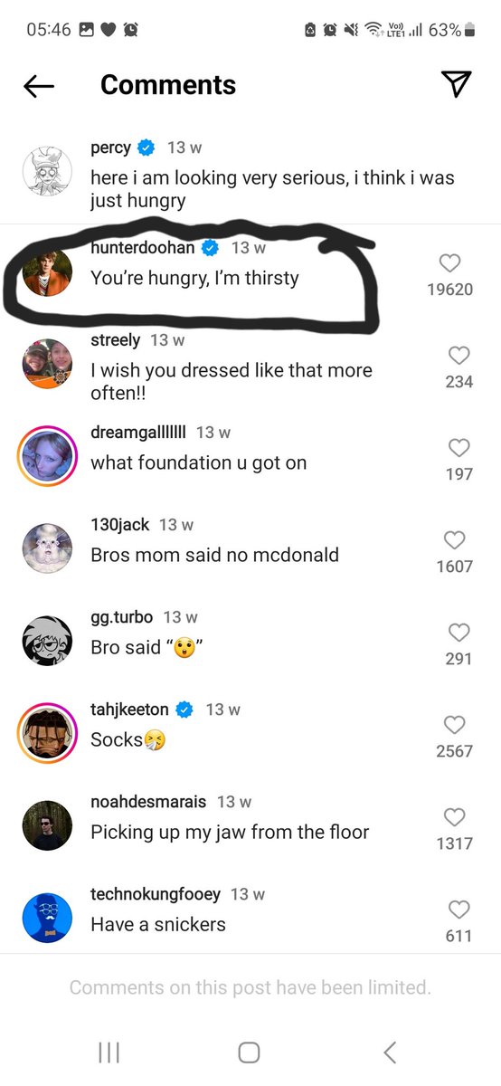 Nugget2687's tweet photo. Just alittle reminder that this stupid 'he was abusive to cast members' is also BS why would they comment such nice things on his IG &amp; I don't want to hear this contract crock of shit!!!!
#PercyHynesWhite https://t.co/UcZznEX40W
