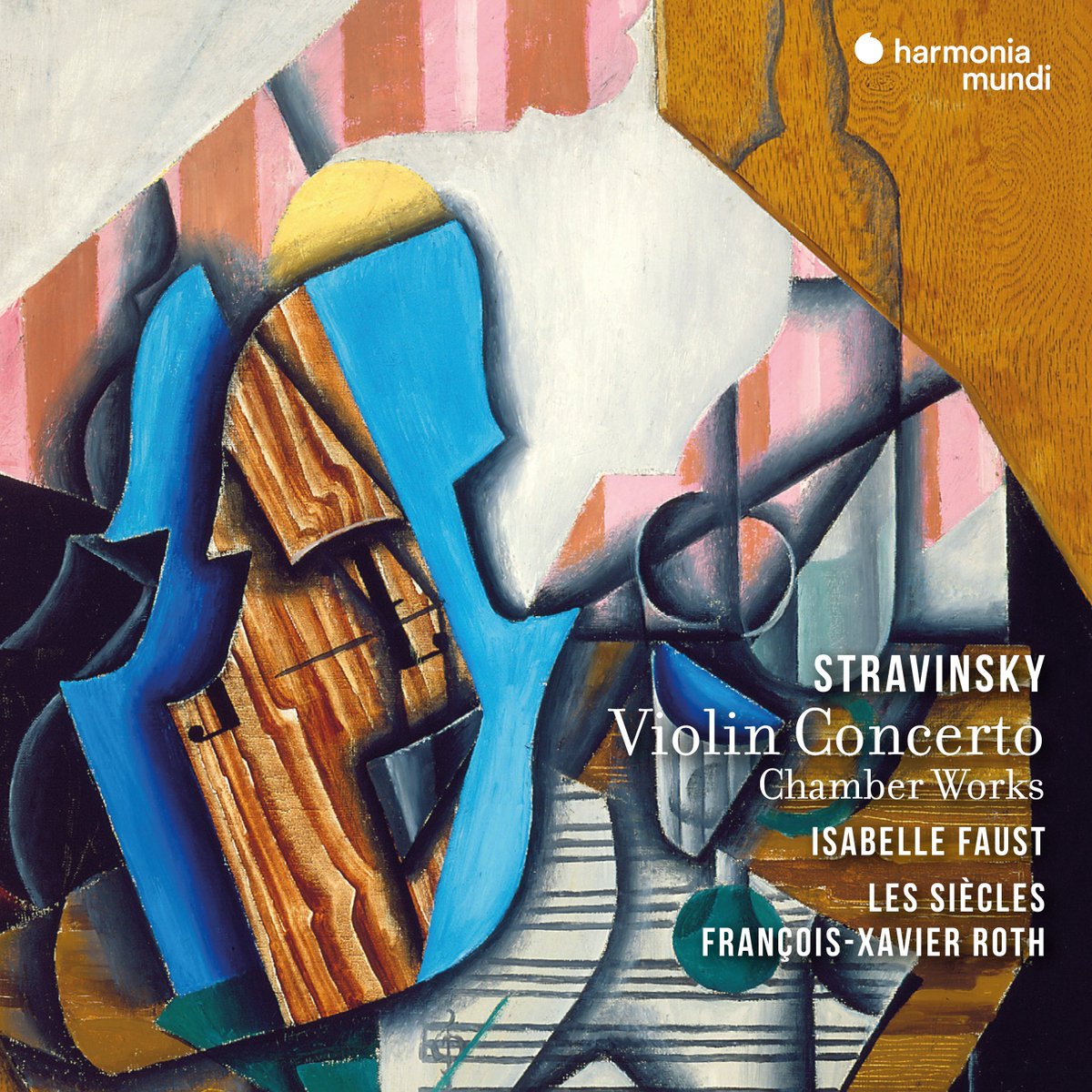 harmoniamundi's tweet photo. [NEW RELEASE]
Isabelle Faust and @francoisxavierroth explore here  contrasting facets of Stravinsky’s output for violin. 
Once again, the musicians of @lessiecles have succeeded in rediscovering the works’ original dynamic!

#isabellefaust #lessiècles #francoisxavierroth https://t.co/yFkTtCXqpP