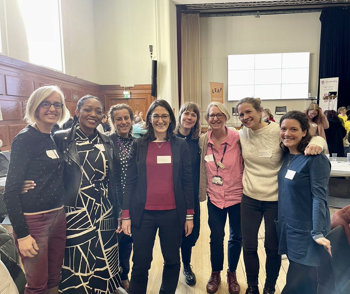 DrFarebro's tweet image. @NHSHomerton /Hackney people at

#bfnlambethstudyday2023 🤱🏾👨🏻‍🍼yesterday. 

@DoctorChrisVT you’re included too of course! 

Sorry to Roisin she had to dash off before pics.
@boocharkin 
@LeapLambeth @BfN_UK 
@huhmaternity 

Thanks for a wonderful day! @makesmilk @kathstaggibclc