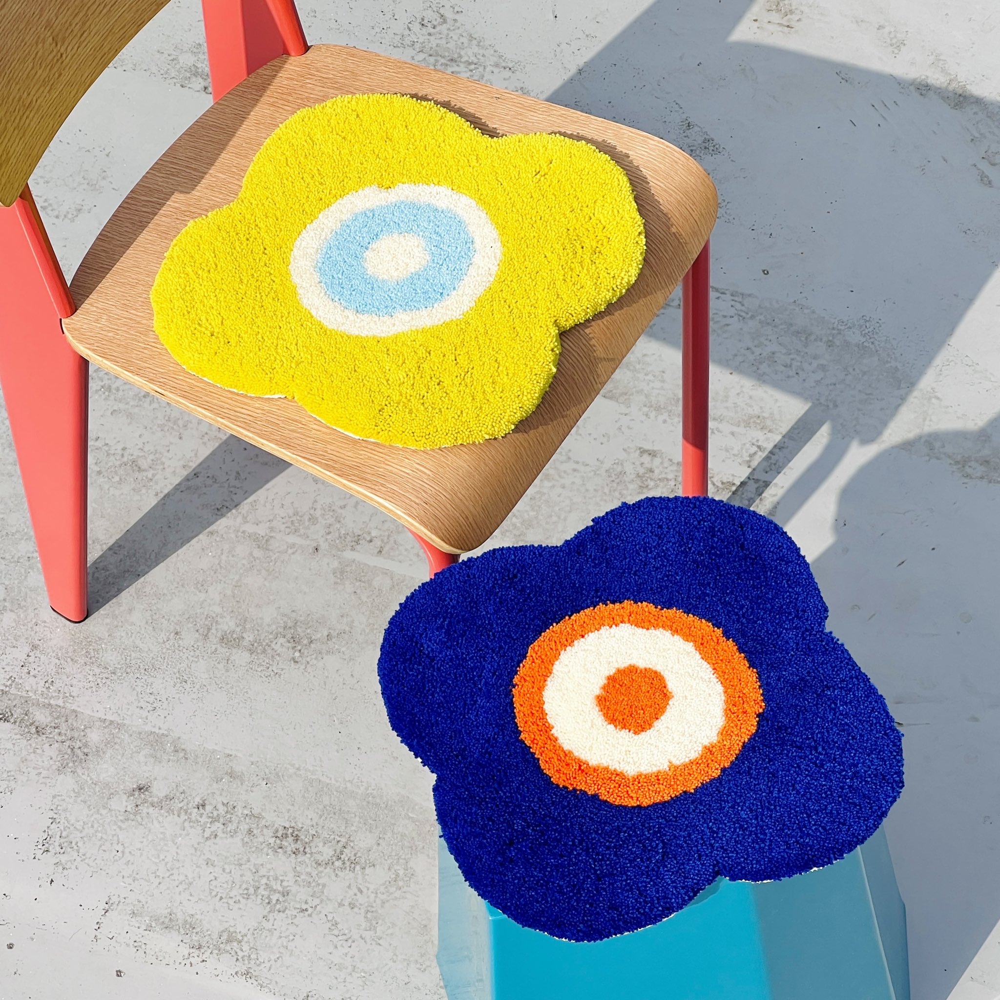 MIYOSHI RUG】Collaboration FLOWERラグ｜KEITAMARUYAMA