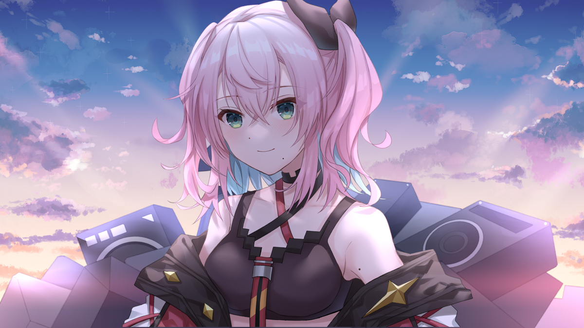 「【告知】harevutai所属のヴァーチャルシンガーのmai.様()のカバー曲の」|アサヤのイラスト