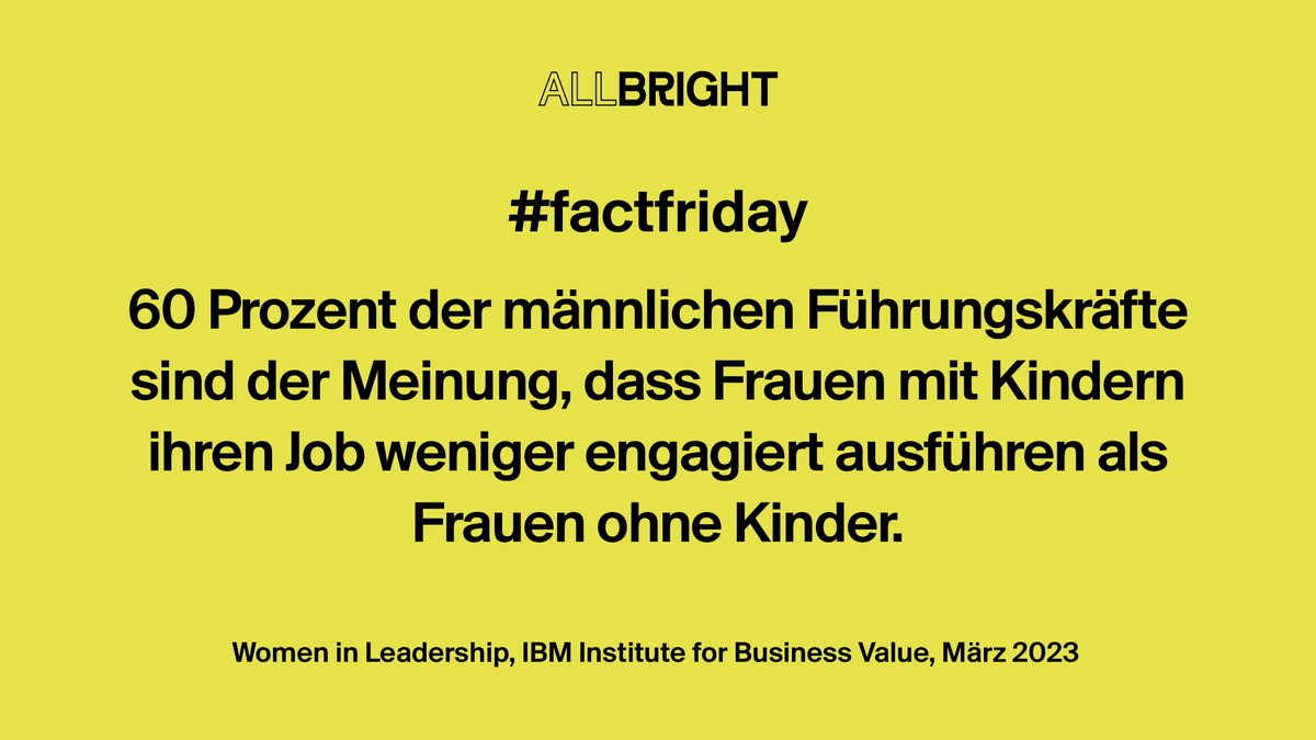 Nachtrag zum #EqualCareDay: die ungleiche Verteilung von #Familienarbeit zwischen Männern und Frauen hat nicht nur Folgen für die zeitlichen Ressourcen, auch die mit ihr verbundenen #Rollenbilder sind Hindernisse für das berufliche Vorankommen von Frauen. 😐 #factfriday