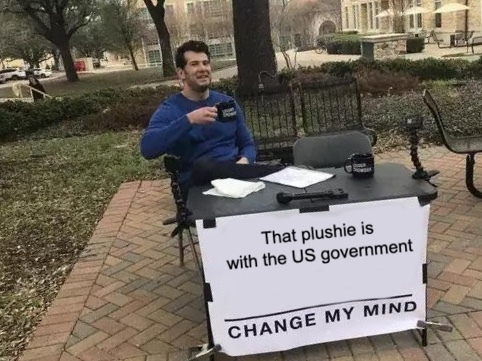 ogmadureira's tweet photo. Change my mind
#whereistheplushie 
@plushieofficial https://t.co/nZVgNRuZyx