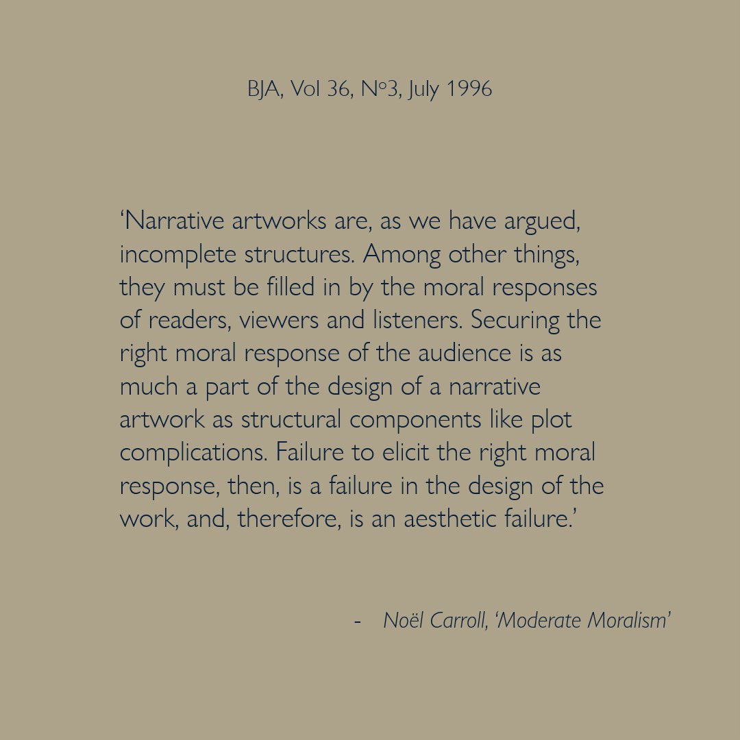 British Journal of Aesthetics tweet media