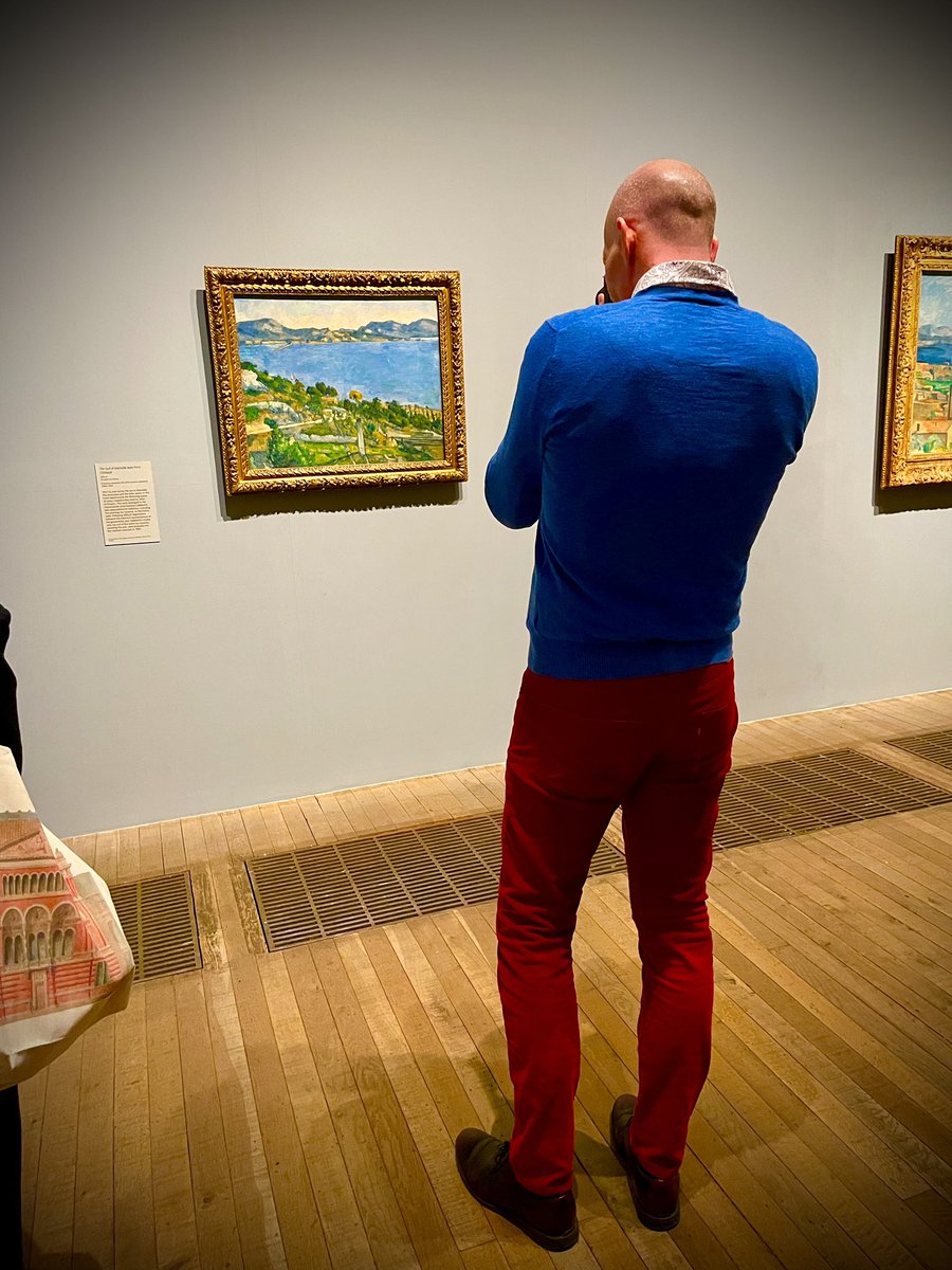 <a href="/lamfrt/">Fucking Red Trousers</a> no explanation needed… #cezanne #tatemodern #redtrouser