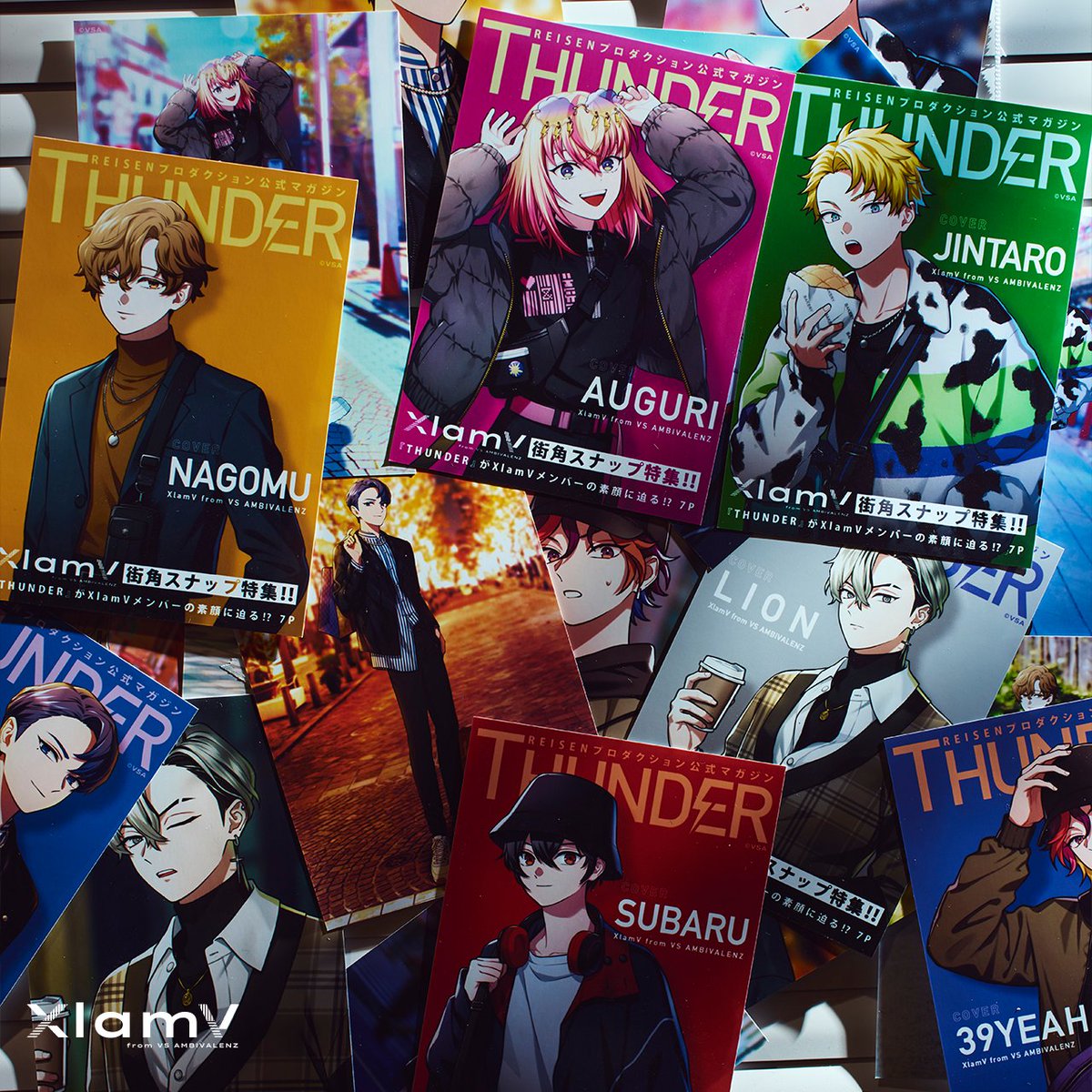 Xlamv まとめ売り ┈┈┈┈┈┈┈┈ 🌃 XlamVスナップショットフェア 新グッズ実物紹介