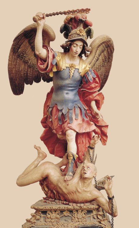 Este martes se presenta "El Arcángel San Miguel venciendo al demonio" en las Galerías Reales de <a href="/PatrimNacional/">Patrimonio Nacional</a>

Esta obra es la que sirvió a la Roldana para conseguir el título de Escultora de Cámara, convirtiéndose en la primera mujer en tener este reconocimiento.