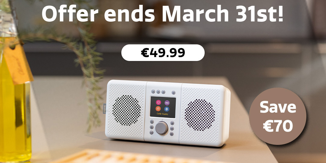 MADMARCH season continues with another amazing offer from the Pure range.

You can get our Elan Connect+ with our discount code MADMARCH for only €49,99, this means you can safe a total of €70,00.
Be sure to check this offer out!

pure.com/de-AT/audio-hi…