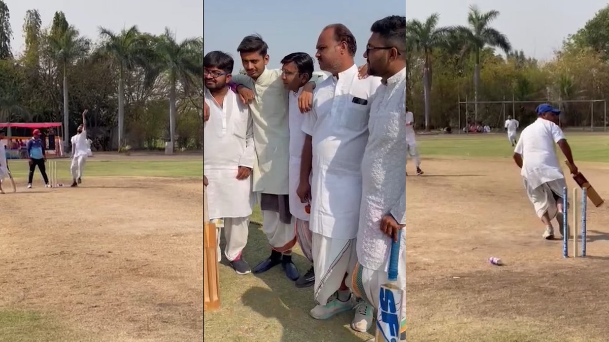 Vednarayan Cricket Cup tournament of Brahimns; Commentary in Sanskrit, Dhoti as uniform