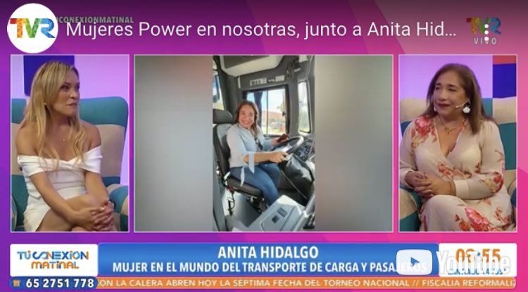 anyhi's tweet photo. Honrada por la entrevista en @CanalTVRChile 
Los periodistas no debiéramos ser protagonistas pero 25 años en las comunicaciones del mundo del transporte no han sido en vano. 
Con humildad digo gracias! y que vengan más historias por contar.  

https://t.co/khyvRYbYzw https://t.co/WSObHW8kNh