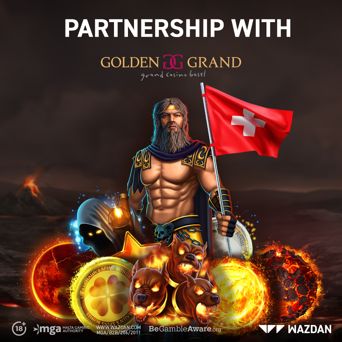 Golden Grand Casino and Wazdan have signed a deal! &#129309;

You will now be able to play a range of our player-favourite titles in the Swiss operator’s casino! &#128293;

+18 | Play responsibly

