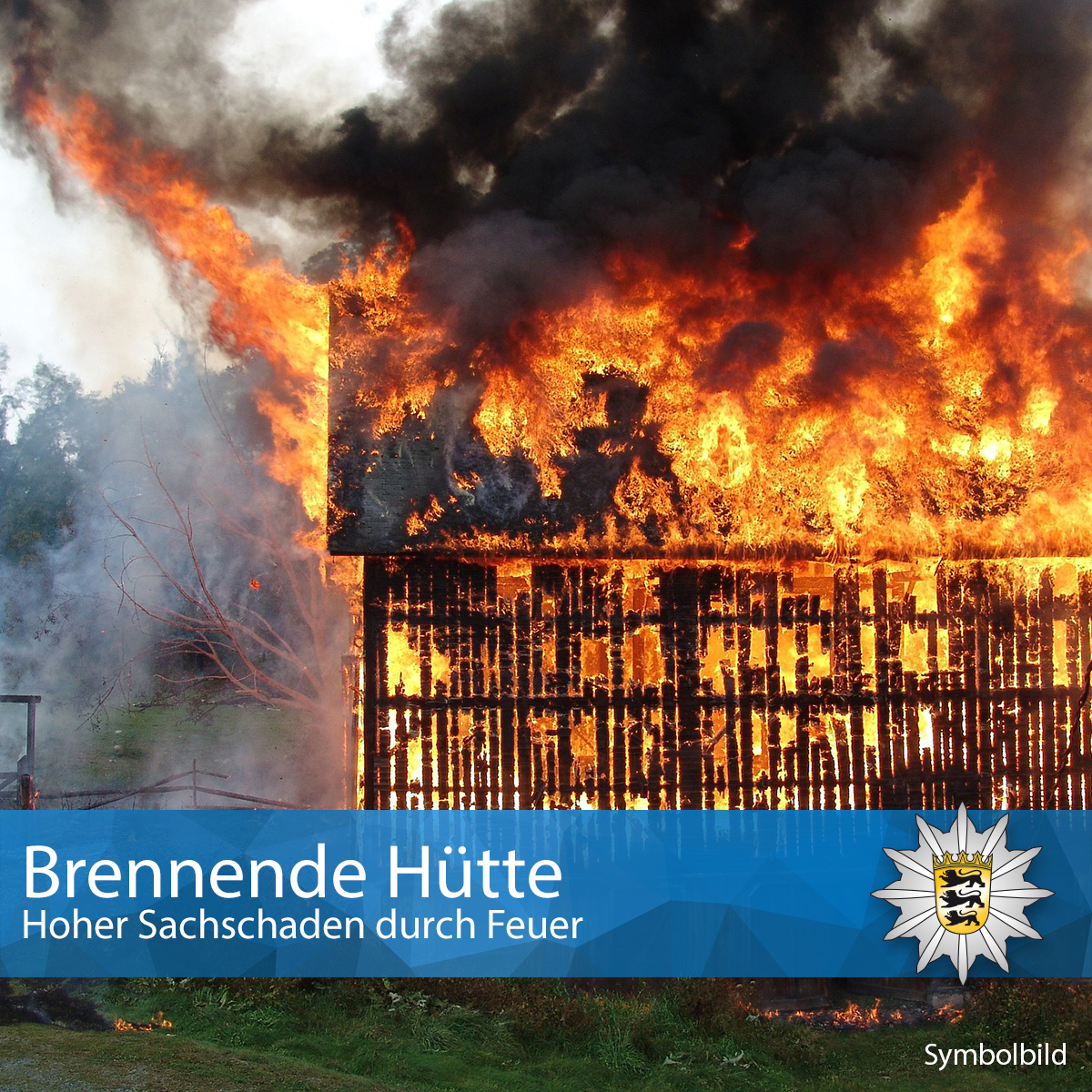 PolizeiPF's tweet photo. +++ Gartenhütte fängt Feuer - 35.000 Euro Schaden +++
#Straubenhardt
Eine in der Marktstraße stehende Gartenhütte hat am Donnerstagvormittag Feuer gefangen.
https://t.co/aWW3J8rwIO https://t.co/KDQwn7r0ff