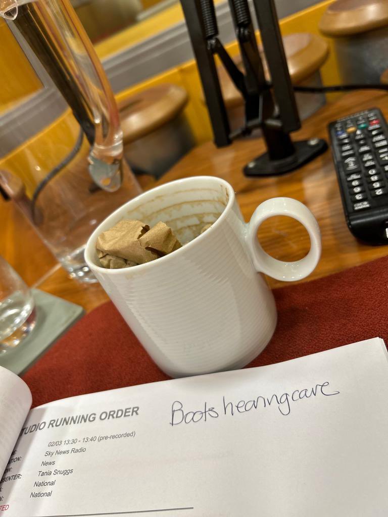 kayeadams's tweet photo. Breakfast done! All go this morning chatting hearing loss. Do you struggle?
@BootsUK #bootshearingcare #ad #worldhearingday2023 https://t.co/xjwLjm0eLD