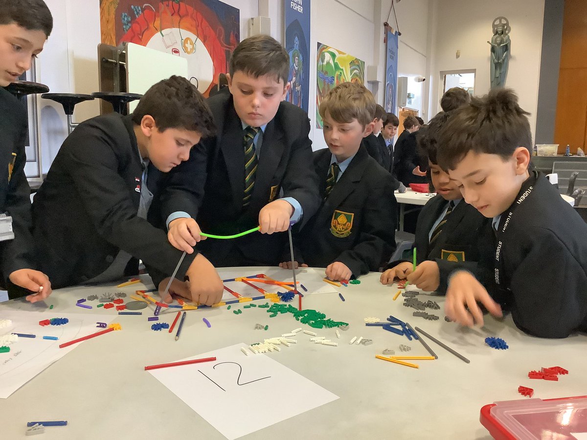 ChallonerDT's tweet photo. Year 7S Engineering day in full swing here at Challoner. First time post COVID doing this event! Glad to be back. #STEM #engineering  #problemsolving #teamwork #dt #designtechnology https://t.co/azWwT5xhLC