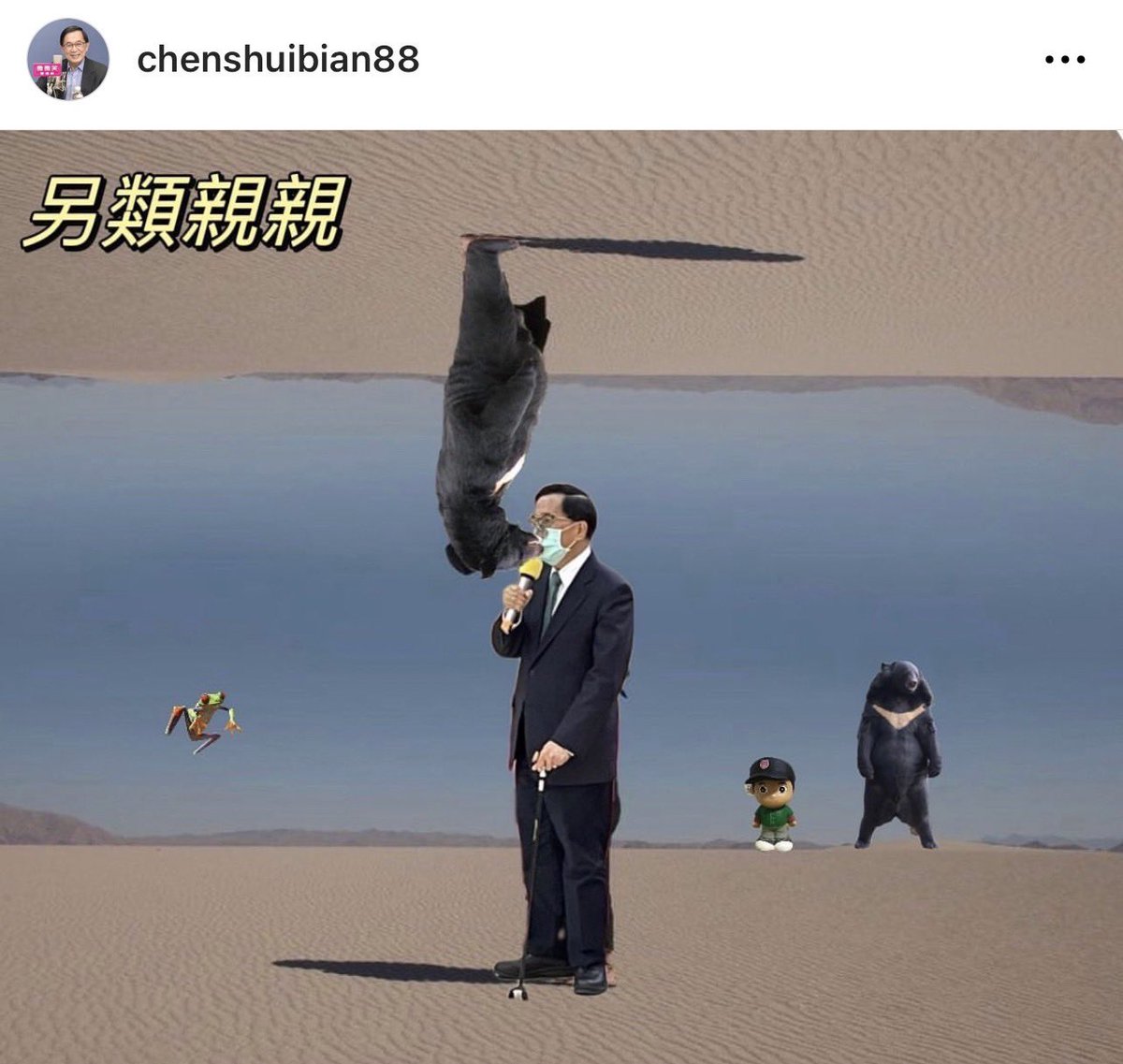 阿扁的大腦🧠進入了新的次元