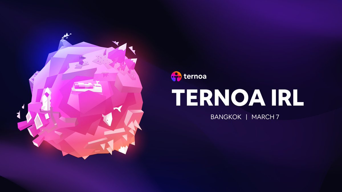 kamccy's tweet photo. Hey #bangkok come join our @Ternoa_ meetup to discover how to build your web3 project with @drishammani @dontelmo_ and I. 

🗓️March 7th, 7pm ICT
👉 https://t.co/PnD1FMWk7k

See you there ✨ https://t.co/0Wqc10tNAW