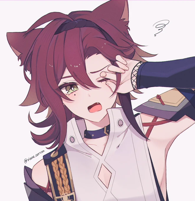 大遅刻猫の日 にゃんこ平蔵#原神 #GenshinImpact #heizou 