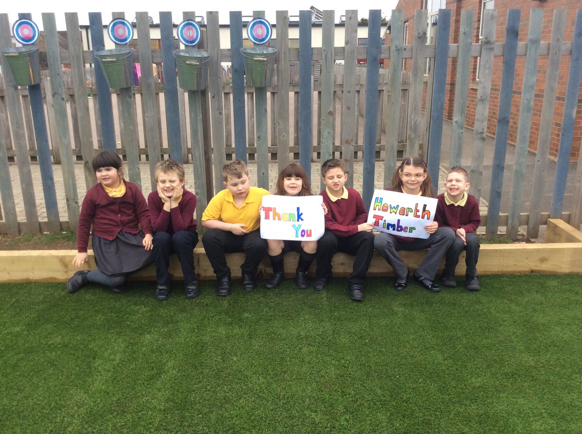 Thank you so much @howarthtimber for the donation of railway sleepers for our playground project. Class 10 are so grateful for your generosity and kindness.🪵🛤️👍