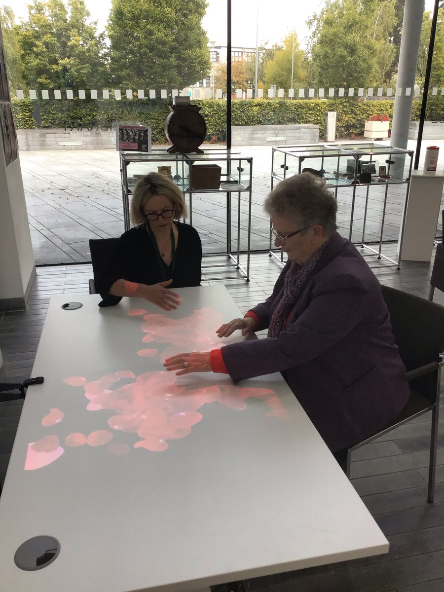 limklibraries's tweet image. Kilmallock Library were delighted to welcome back Hannah, a regular user of the #MagicTable 🫧 The magic table is used by young &amp;amp; old and is proving to be an invaluable asset that can be enjoyed alone or by a small group 😊

#LimerickLibraries #HappinessProgramme
@SocialAblty