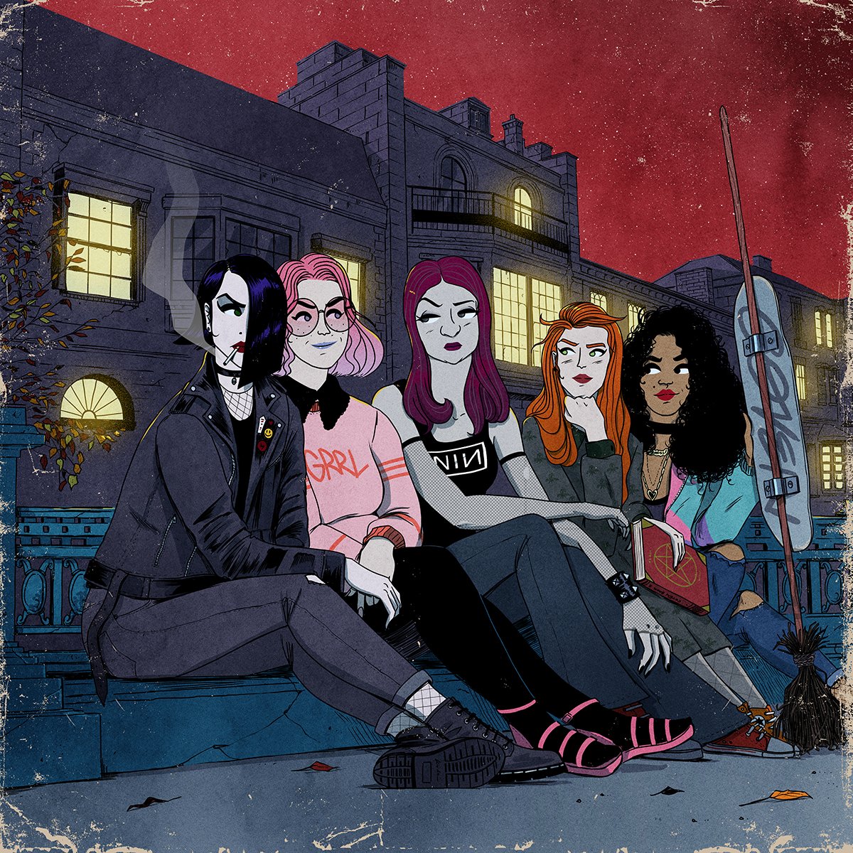 Petite visite de Gretchen au Coven #zombillenium
#Coven <a href="/JackxParker/">Taous Merakchi</a> <a href="/EditionsDupuis/">Éditions Dupuis</a>