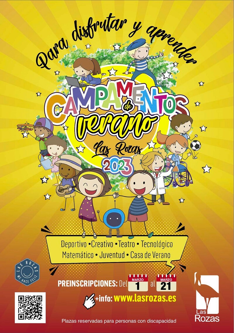 ✅El Ayuntamiento de #LasRozas ofrece los #CampamentosDeVerano 2023, para niños, niñas y jóvenes de 4 a 18 años
🚨 Plazo de inscripción del 1 al 21 de marzo y adjudicación por sorteo
💰 Precios desde 52,70 €
campamentos.info/noticias/campa…