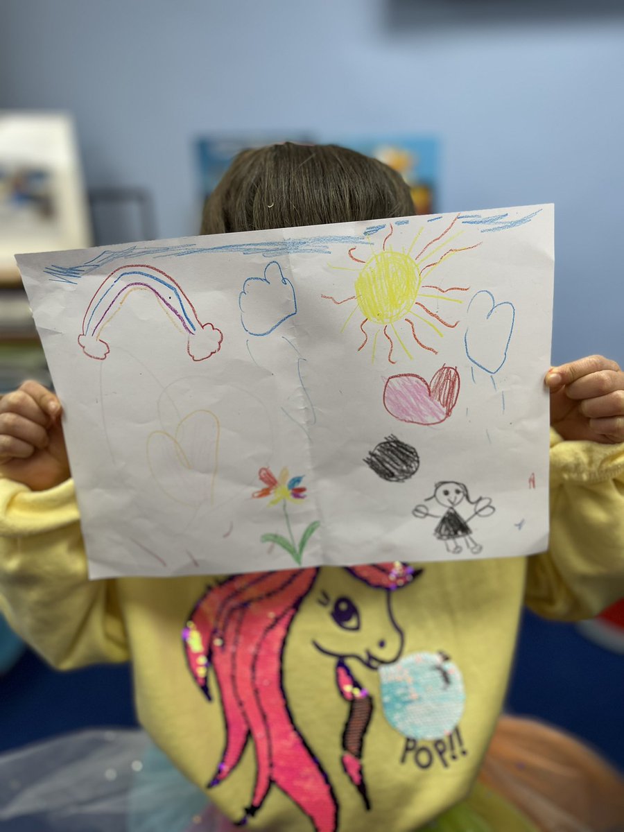 One of our reception children has used the story of ‘The Day the Crayons Quit’ to inspire her world book day picture!