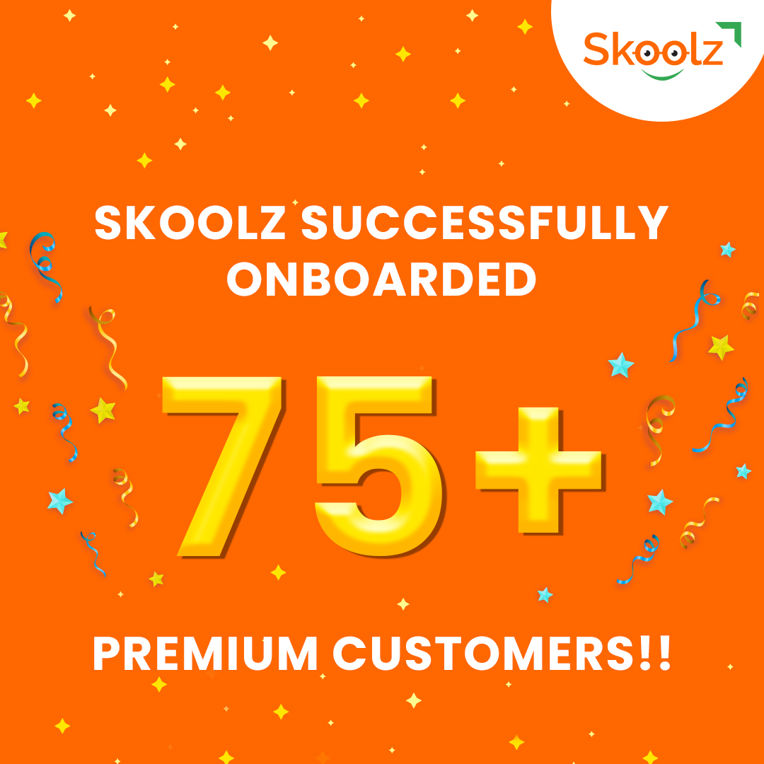 We are delighted to inform you all that with huge efforts Skoolz has successfully onboarded 75+ premium customers!!! 😇👯🎋
Visit zurl.co/hFtG and select the best school for your child near you. 
#HappyCustomer #PremiumCustomers #PremiumSchools #SchoolEducation #skoolz