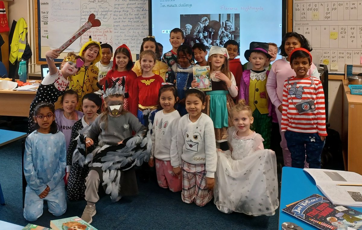 BWPrimary's tweet photo. 2F are ready for a bedtime story #WorldBookDay2023 #fairytaleweek https://t.co/5wNzl7JcHJ