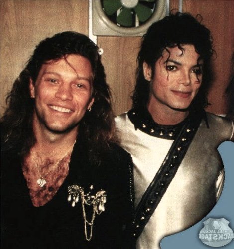 I didn t know that pictures of my two childhood heroes existed until today- happy belated birthday jon bon jovi 