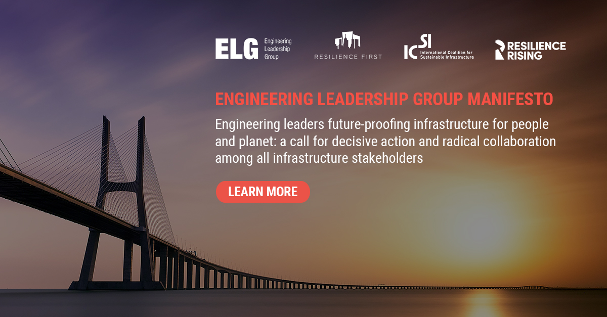 The Engineering Leadership Group (ELG) Manifesto has been launched today. It advocates for infrastructure that is fit for the future &amp; outlines actions to advance equitable, sustainable &amp; resilient infrastructure.

Read the full manifesto here: sustainability-coalition.org/engineering-le…
