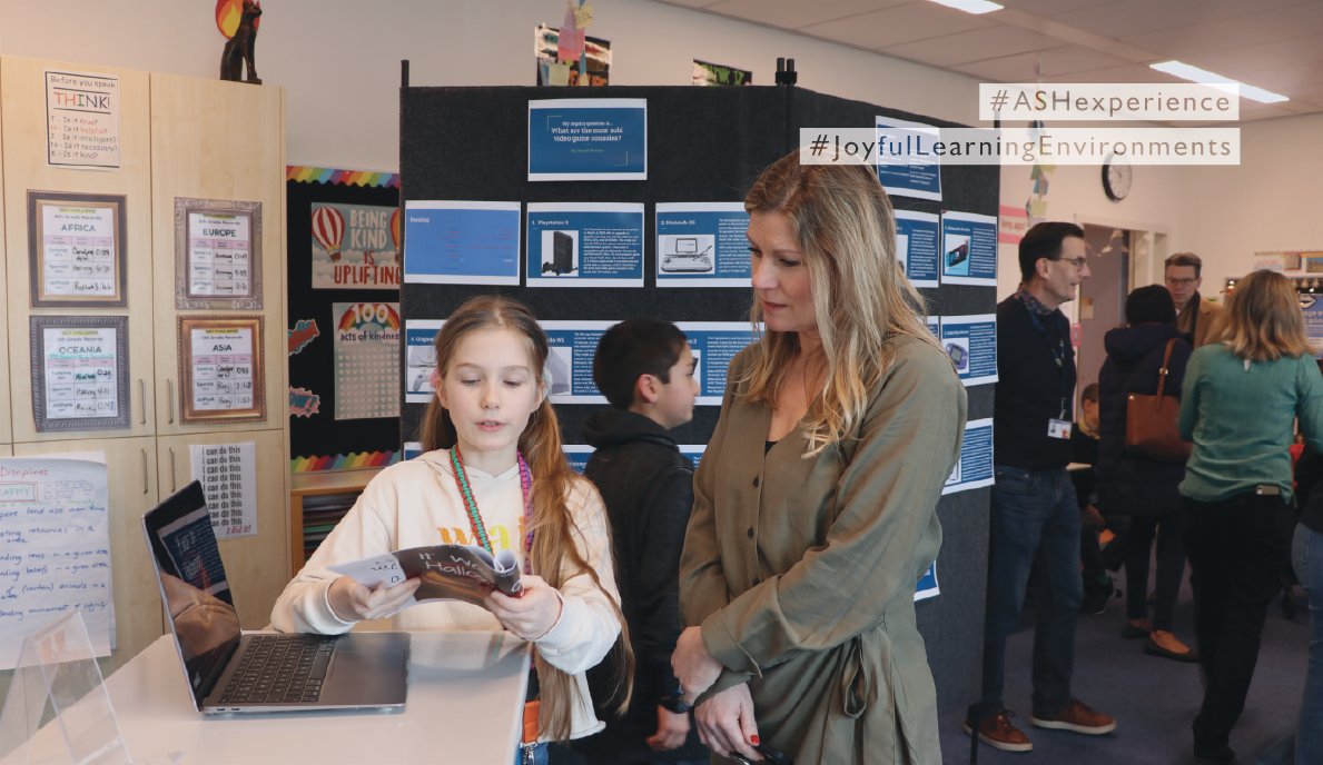 AmSchoolHague's tweet photo. Recently, the students invited parents and teachers to visit their Passion Project exhibition. The Passion Project is an opportunity for Grade 6 students to explore a topic they’re interested in, which is not part of their usual academic day.
#ASHexperience https://t.co/zQvDue8NaY