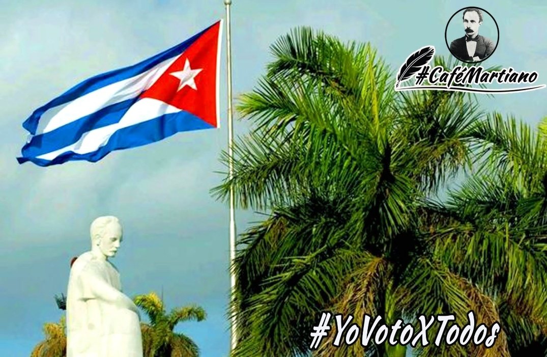 cafemartiano's tweet photo. Buenos días 🇨🇺  #CaféMartiano
3|3|1861 nace Bonifacio Byrne, el Poeta de la Bandera.

“no pueden flotar dos banderas/ donde basta con una: la mía”.

Ondeará la 🇨🇺 libre y soberana, que no ha sido, ni será mercenaria: lo juramos, ante la Patria.
#YoVotoXTodos
#CubaViveEnSuHistoria https://t.co/gZvA2CQjij