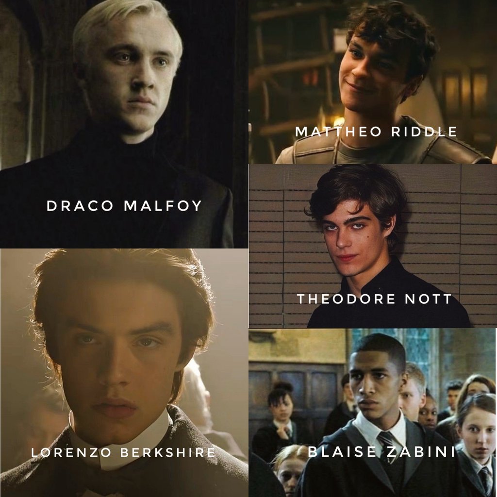 These fancast of The Marauders and Slytherin gang (NOT all of 'em a canon) are crazy!!! Kalo dibikin mvs pasti bakal meledakk 🔥