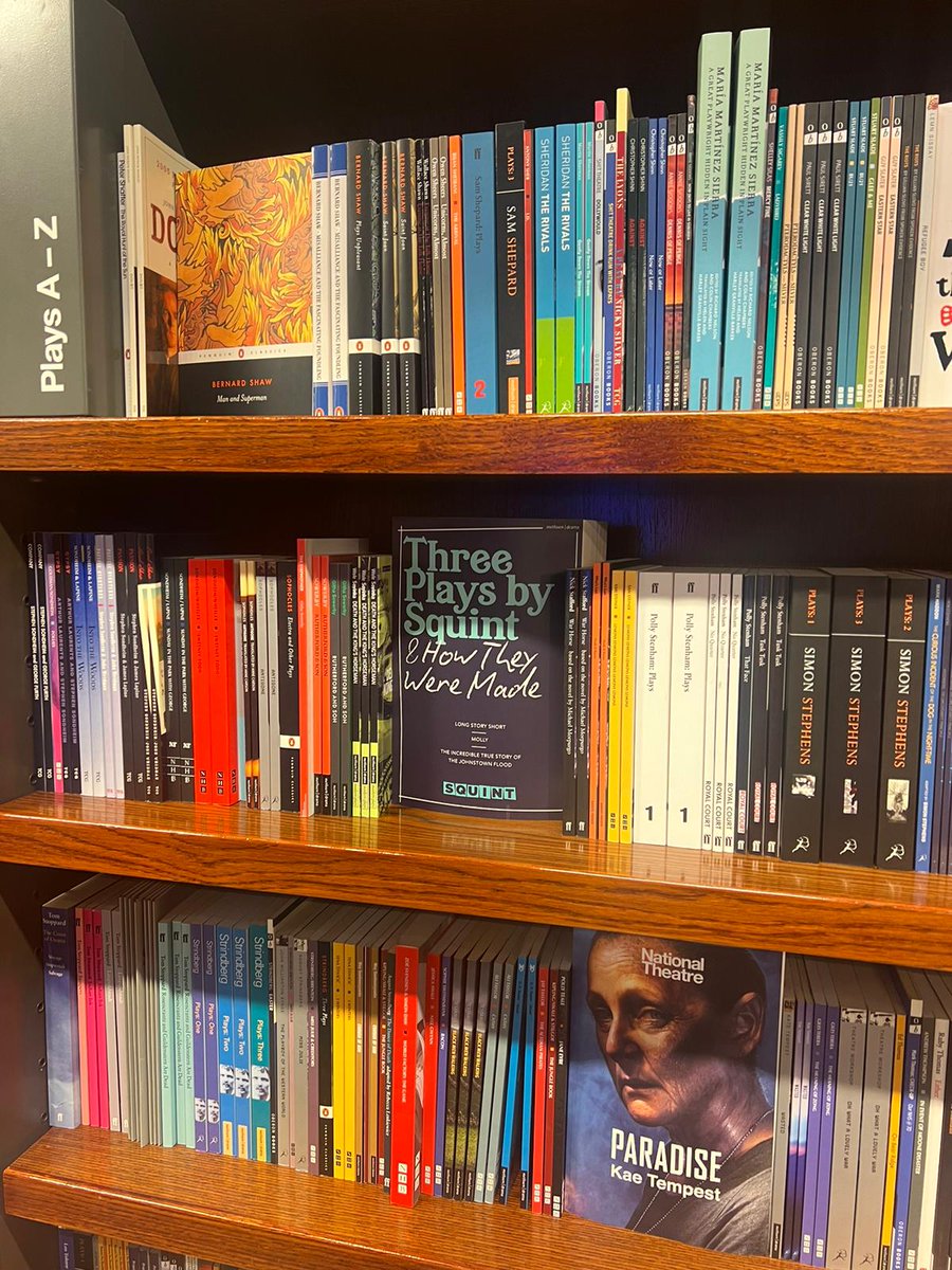 A little moment my 16-year-old self would have been proud of. Our book in the NT bookshop. 📚📚📚