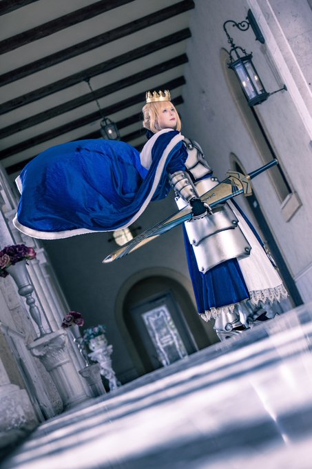 ⚠︎コスプレ/Cosplayー聖剣の騎士王ーFate/stay night  セイバーアルトリア・ペンドラゴンphoto