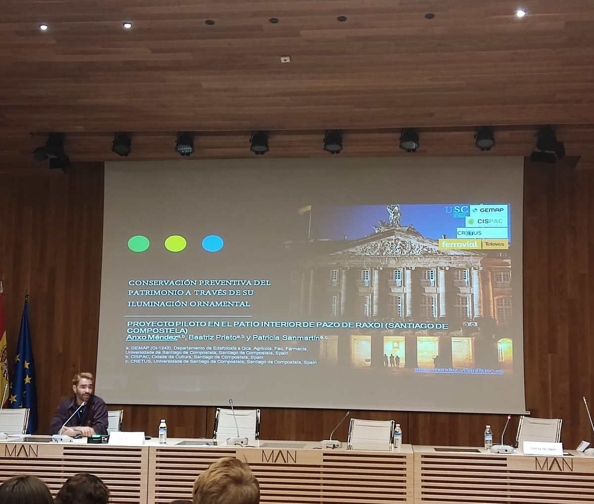 gemap_usc's tweet photo. As compañeiras Diana Pérez, Anxo Méndez e Elsa Fuentes estiveron estes días 2 e 3 de Marzo nas I Jornadas de Investigadores Júnior en Patrimonio no Museo Arqueolóxico Nacional de Madrid
https://t.co/QGERxeShGh https://t.co/Y3b4TCnwlv