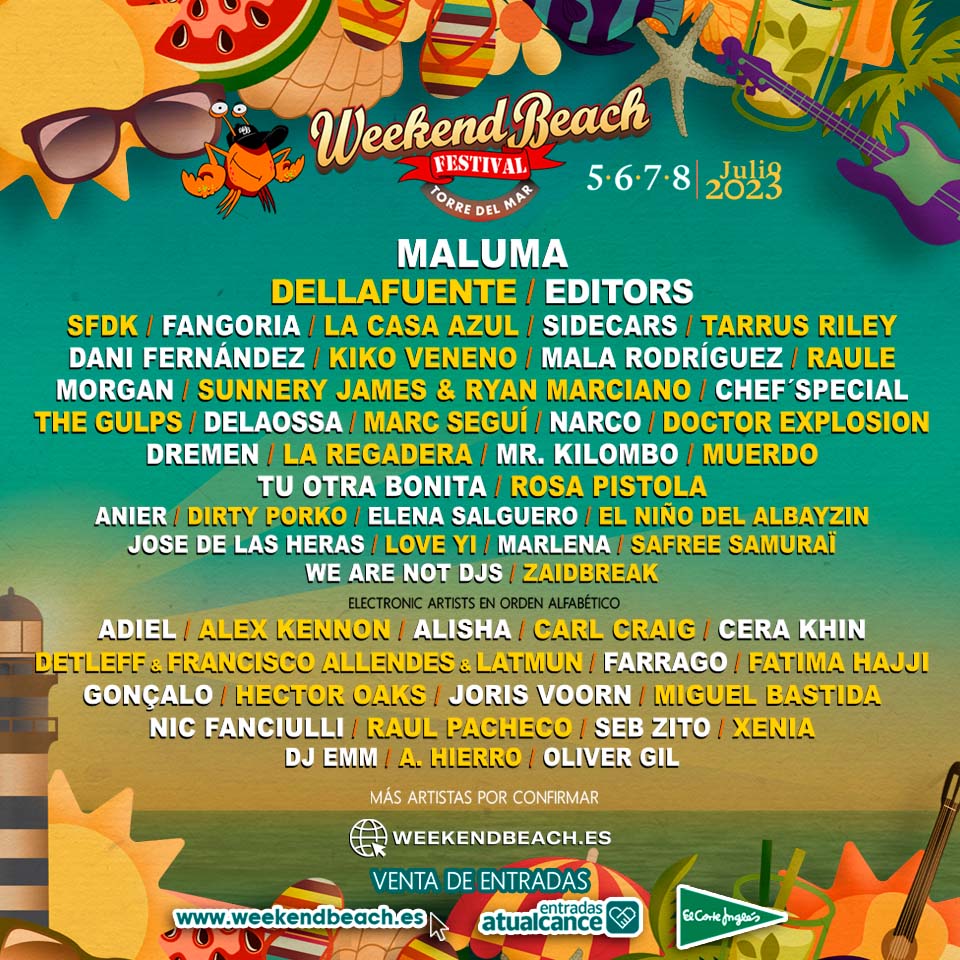 We're back in Spain this July for <a href="/weekendbeachfes/">Weekend Beach Festival</a>.

Tickets and details here -> weekendbeach.es