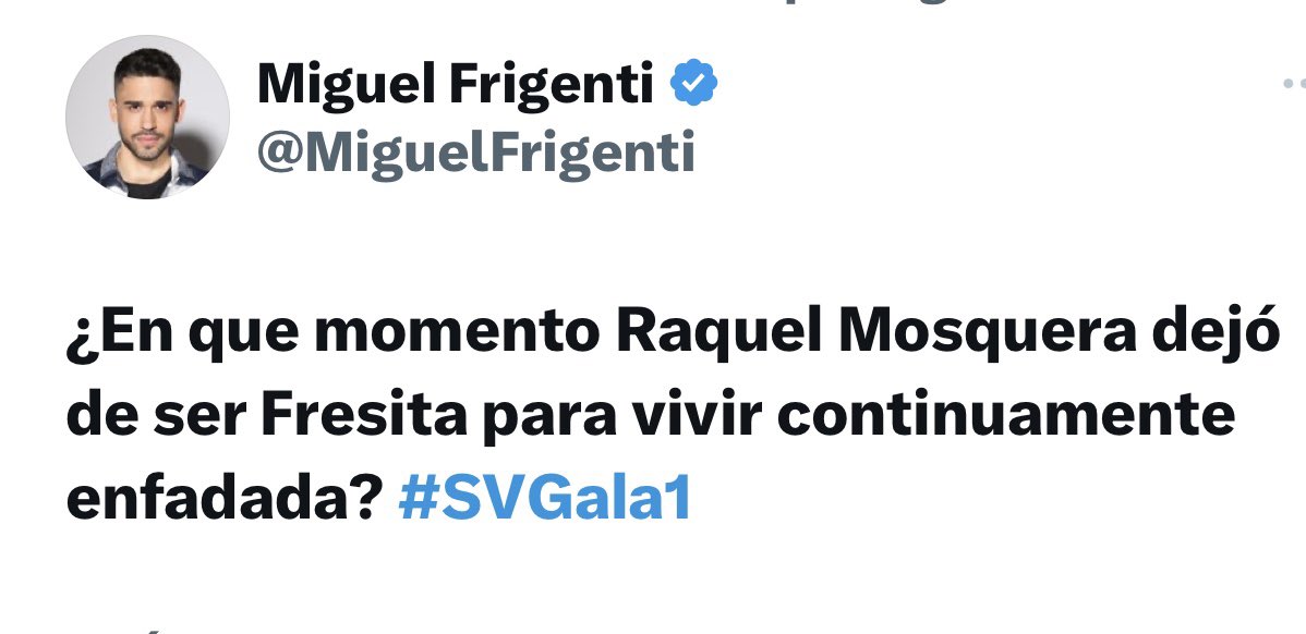 #YoMeRebelo3M
 Me da que <a href="/MiguelFrigenti/">Miguel Frigenti</a>, ya tiene en el concurso la persona elegida para mofarse y ridiculizar continuamente. Vamos viendo.