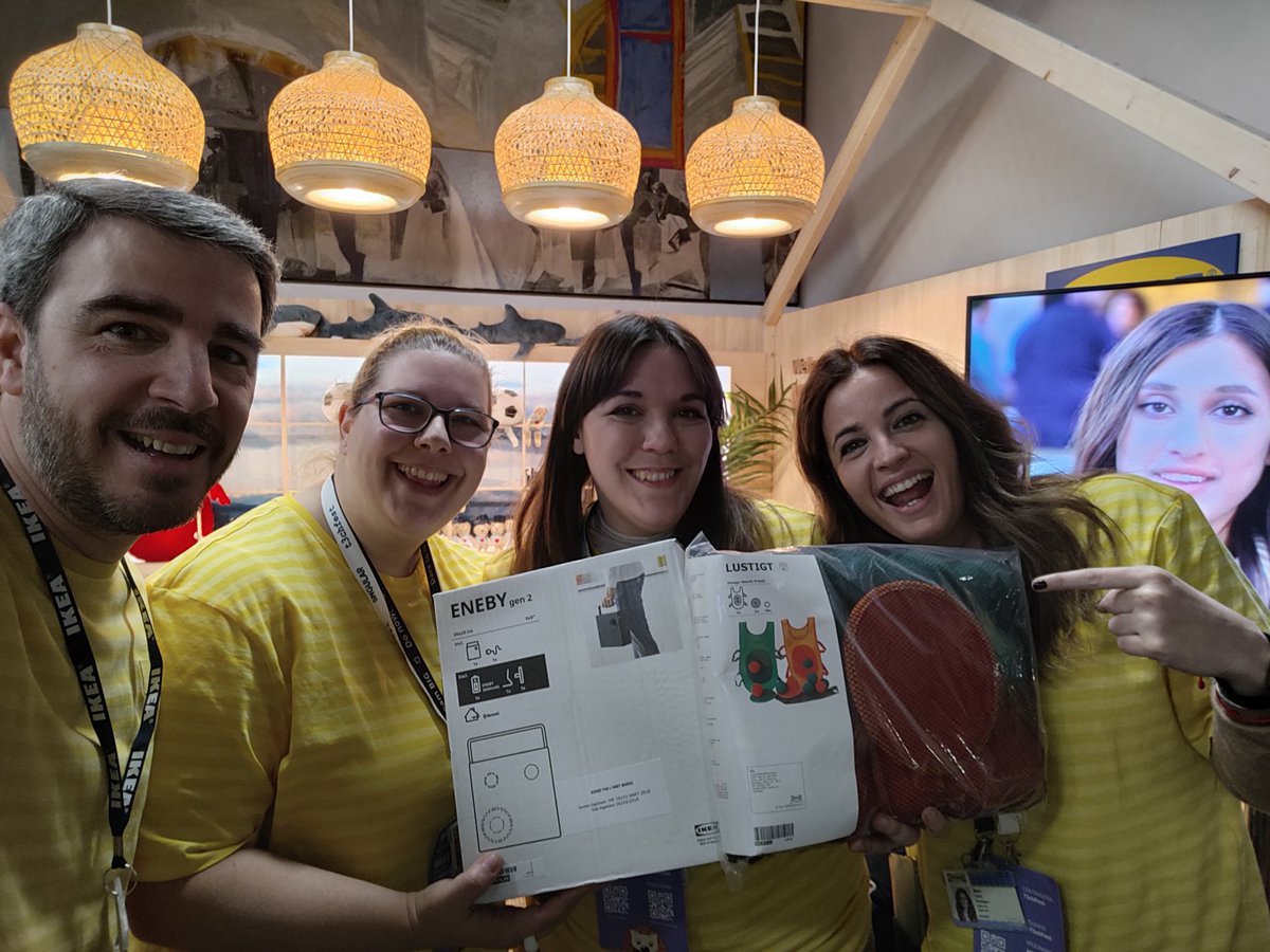 Take a selfie in the IKEA stand with the hashtag #IKEAT3chFest2023
The most original tweet will get these prizes!!!! #T3chFest2023