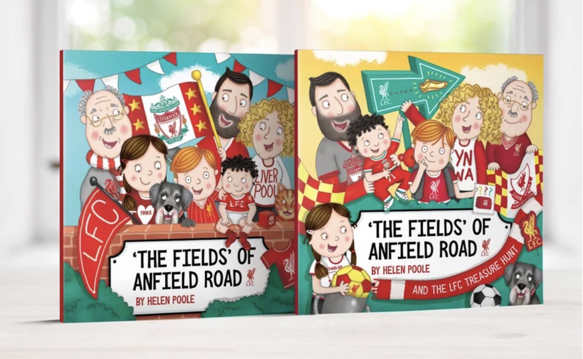 helenpoolebooks's tweet photo. GIVEAWAY!

To end a fab World Book Day Week, I’m giving away signed copies of book 1 and book 2 of my Liverpool FC books. 
To enter, please like this post, retweet and follow me if you don’t already and I’ll choose a winner at random on Sun before the match. Good luck! #YNWA https://t.co/DuDWEtUYQN