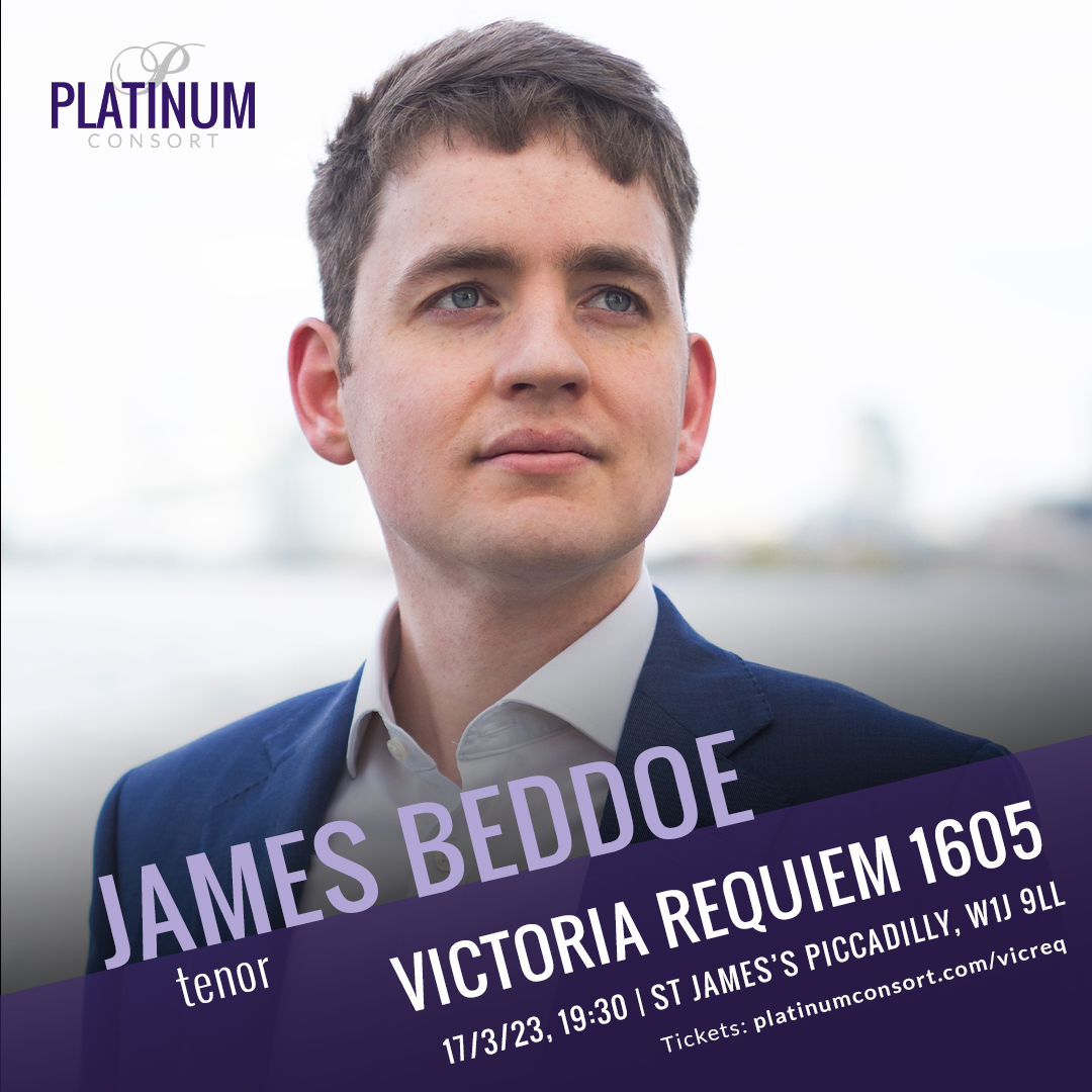 We are moving onto our lower voices now: here's tenor, <a href="/jmbeddoe/">James Beddoe</a>!

Photo © Helena Cooke