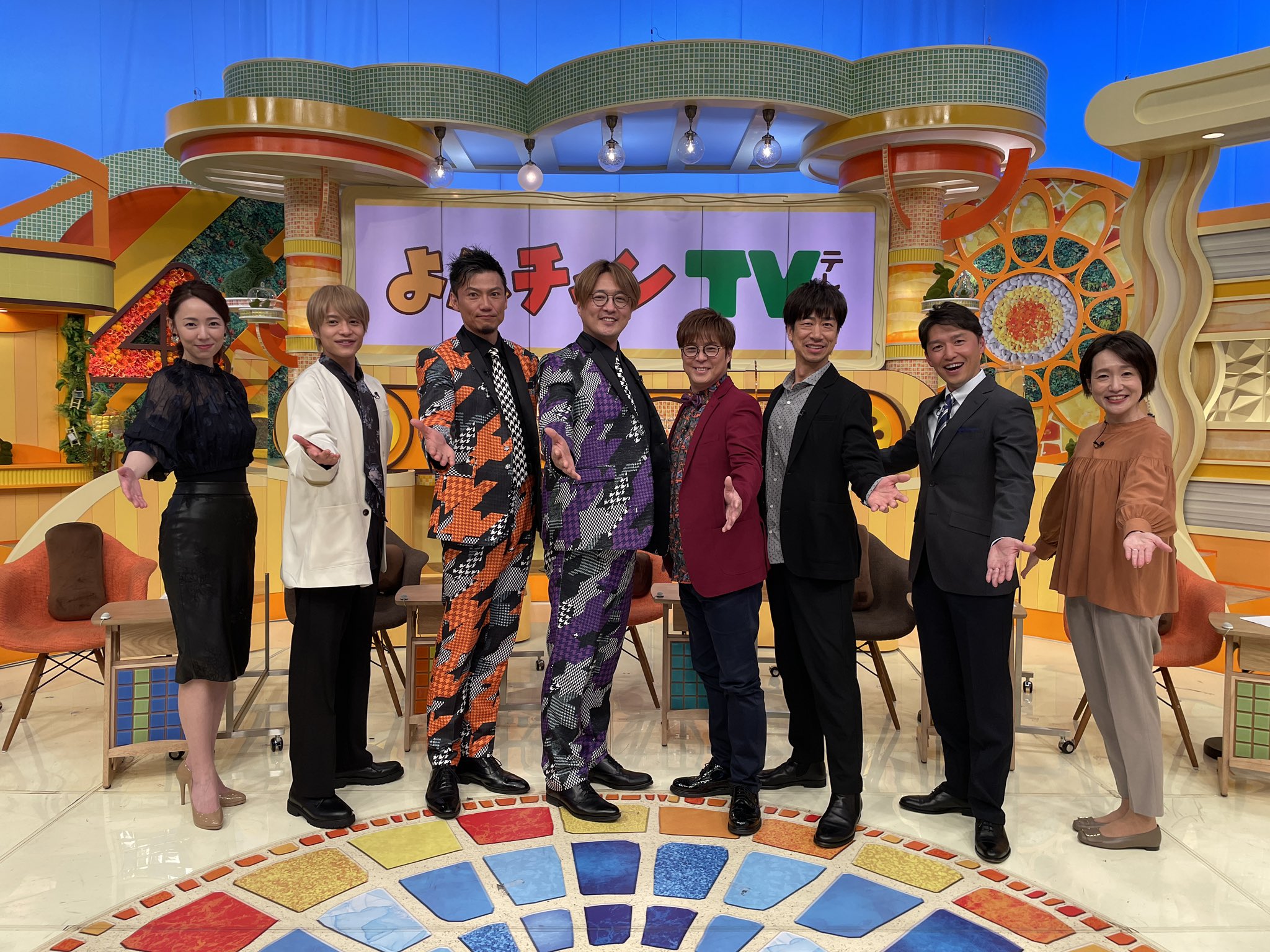 純烈　2ショット　岩永 4 2024.10.20 純烈ツーショット撮影会in大阪🧡💜❤️💚 たくさん