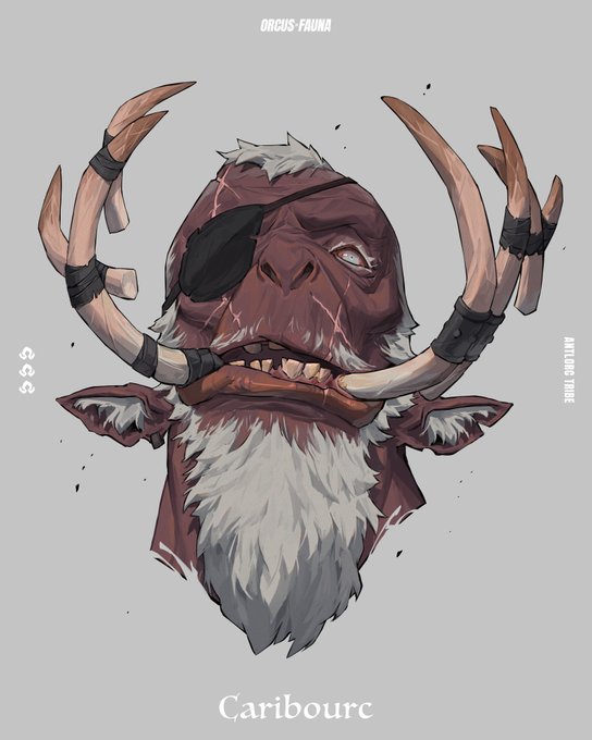 Caribourc of the Antlorc tribeOrcus x Fauna1/10 